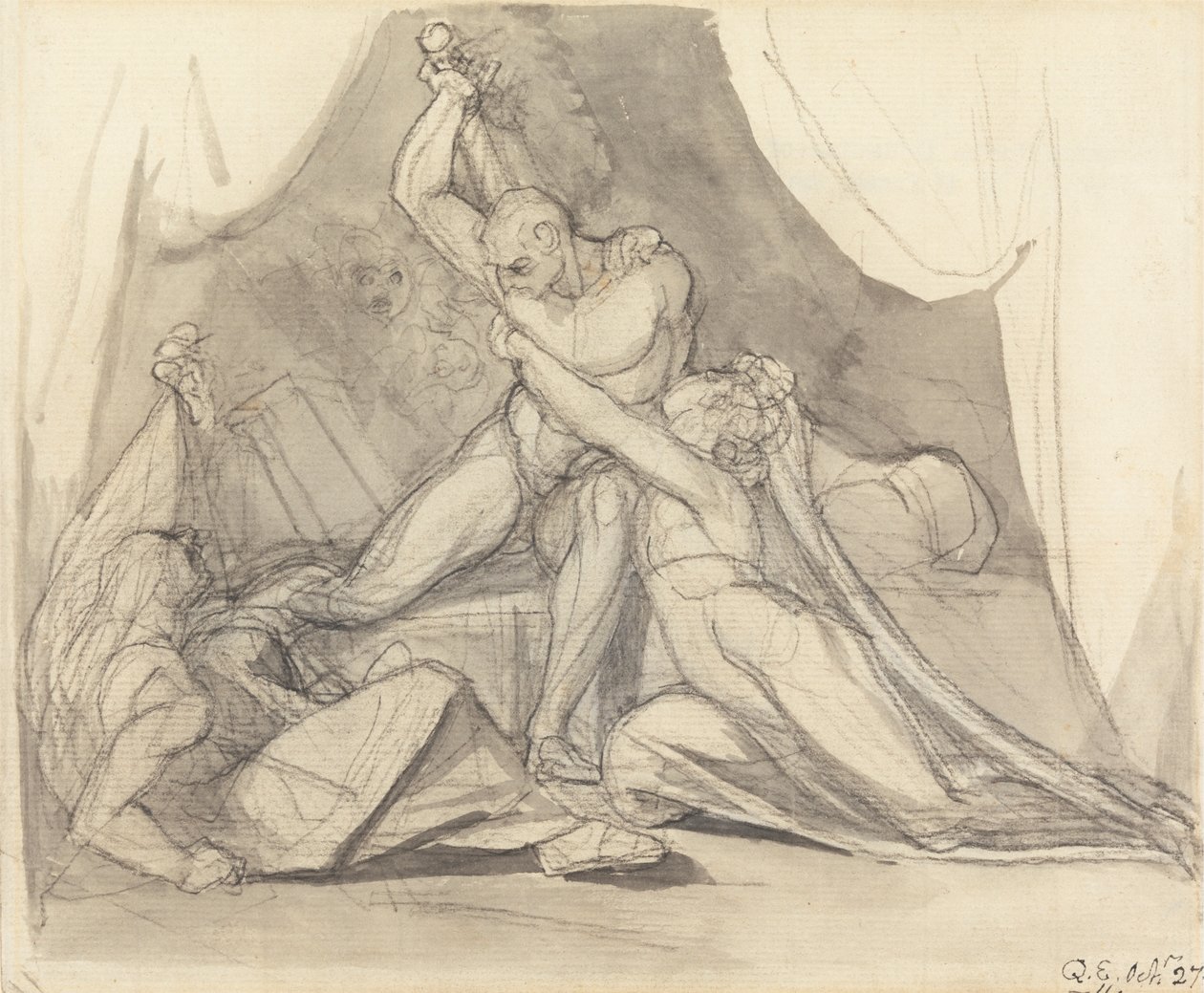 Percival Liberta Belisano do Feitiço de Urma de Johann Heinrich Füssli