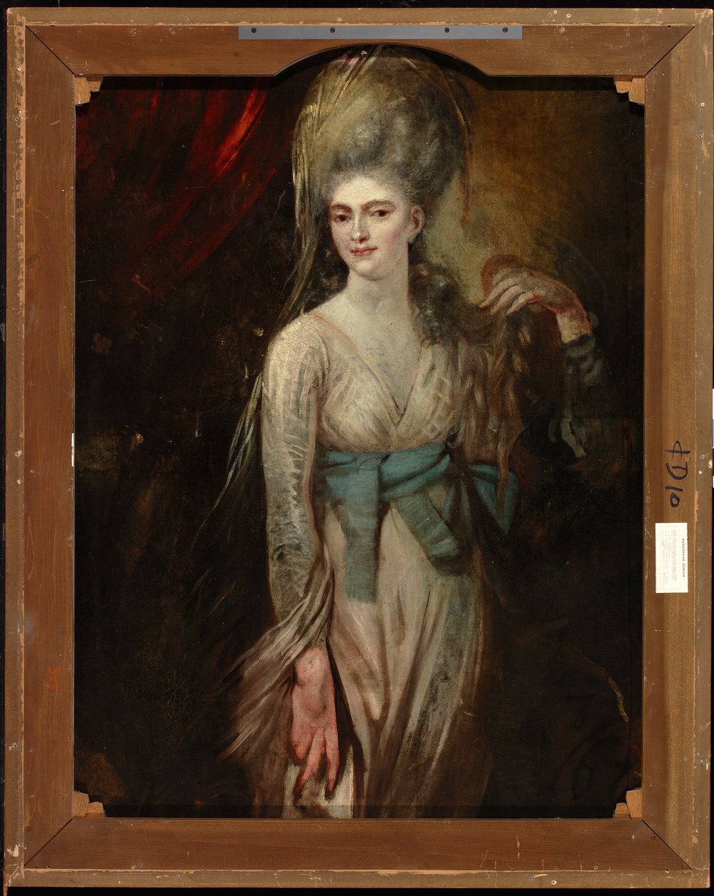 Retrato de uma senhora de Johann Heinrich Füssli