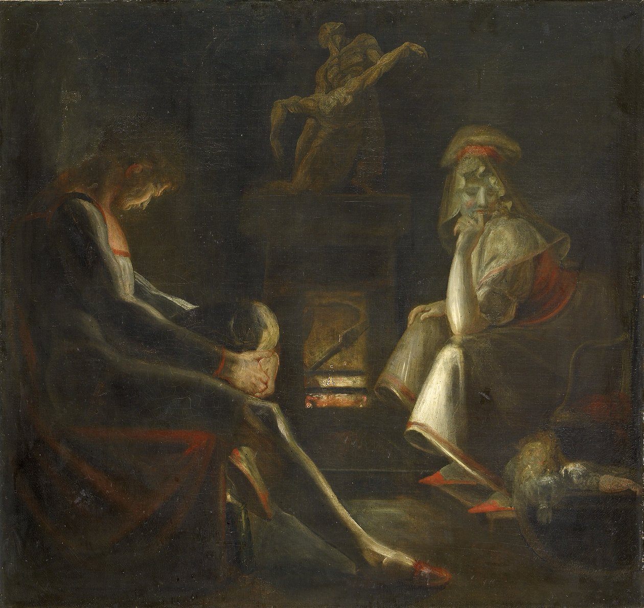 Silêncio, 1786-99 de Johann Heinrich Füssli