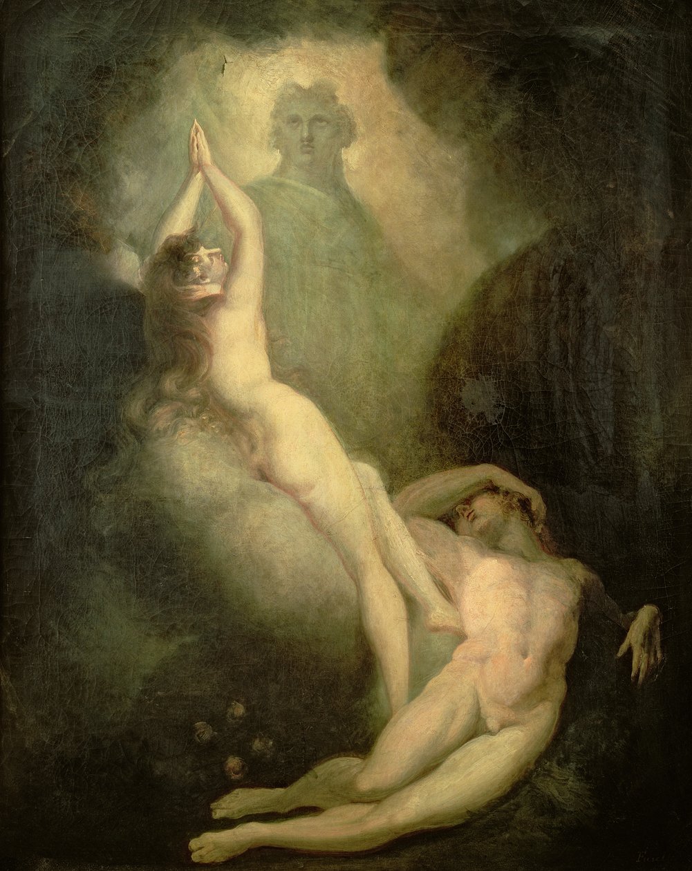 A criação de Eva de Johann Heinrich Füssli