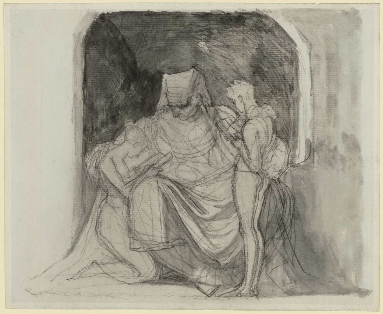 O Espírito do Conhecimento de Johann Heinrich Füssli