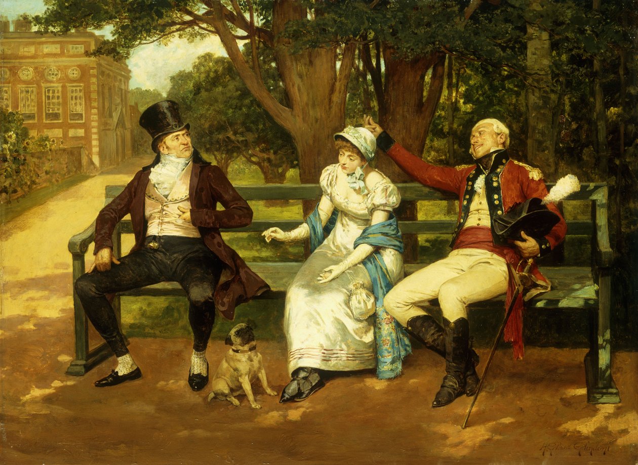 Competindo por atenção, de Henry Gillard Glindoni