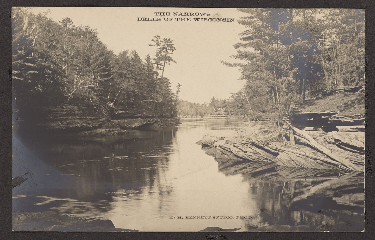 Os estreitos Dells do Wisconsin de Henry Hamilton Bennett