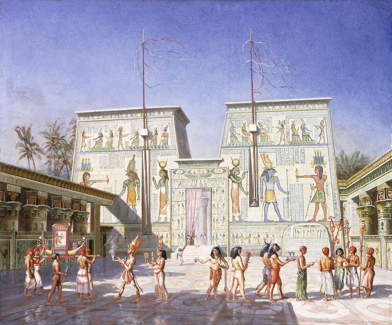 O templo de Philae de Henry Hardinge Cunynghame