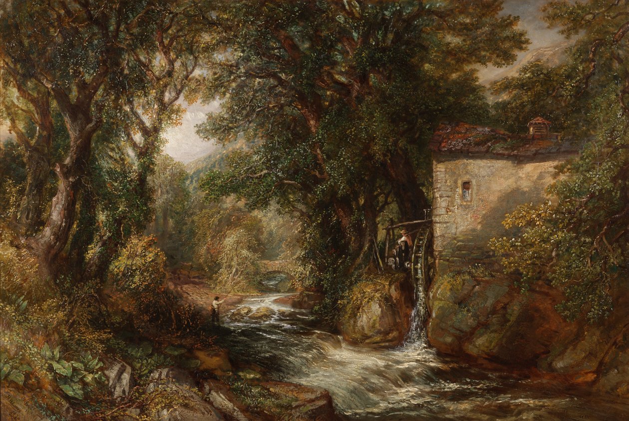 Dent Mill, Yorkshire de Henry Harris Lines