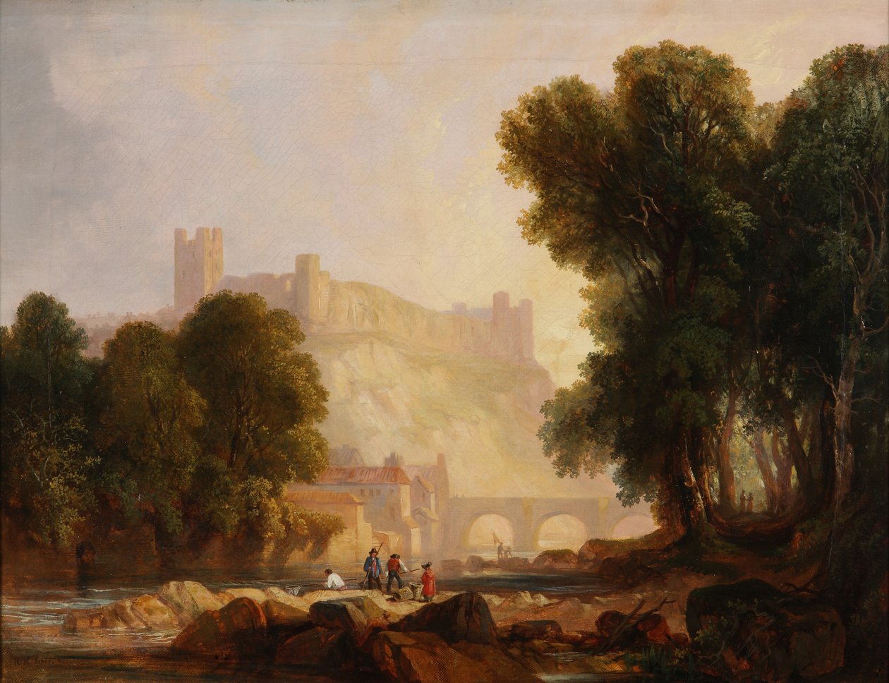 Castelo de Richmond, Yorkshire de Henry Harris Lines