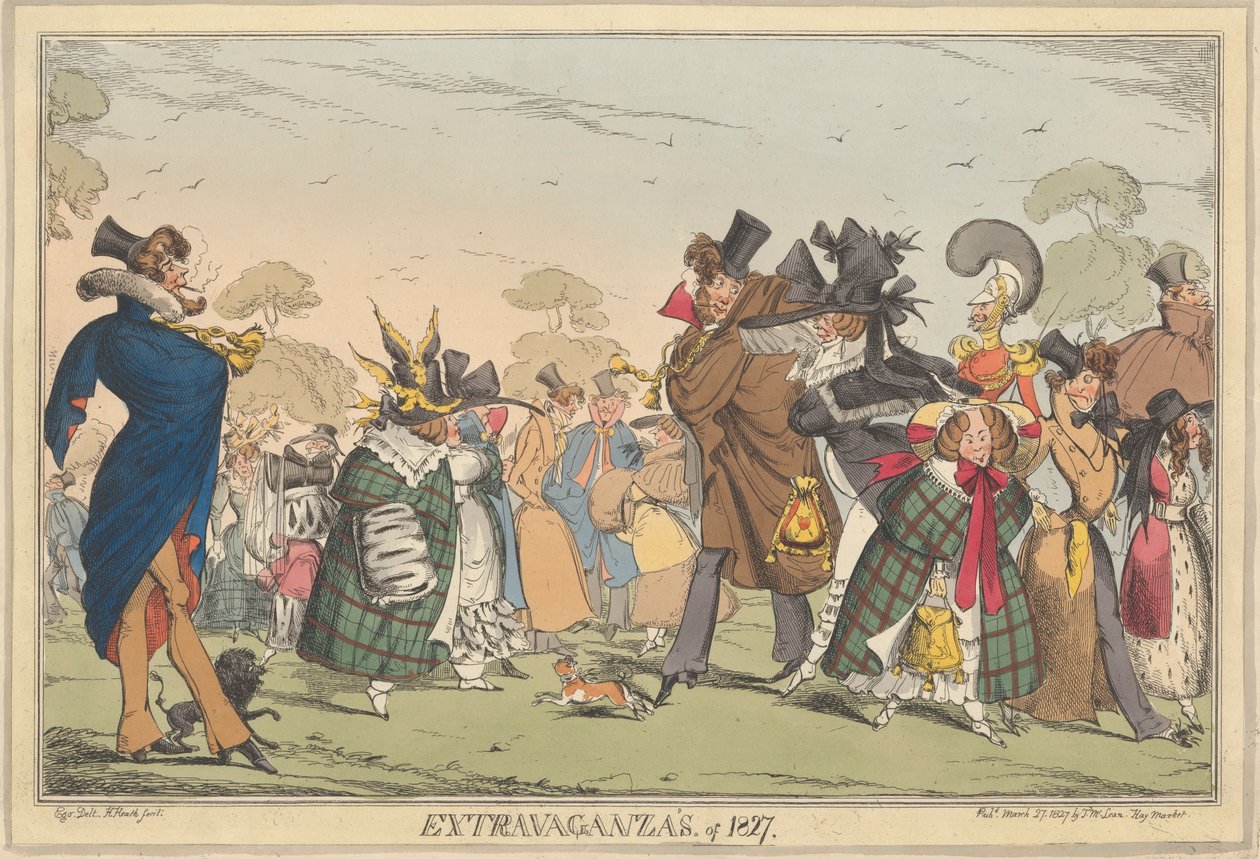 Extravagâncias de 1827 de Henry Heath