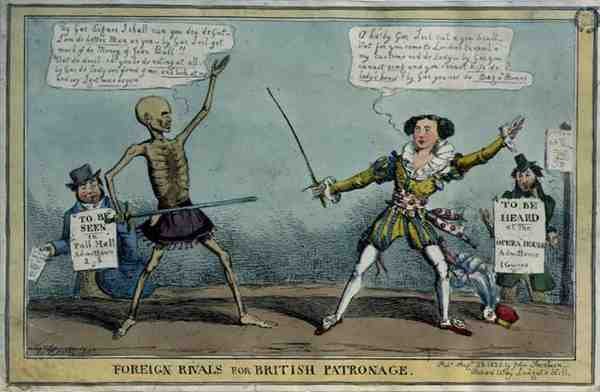 "Rivais Estrangeiros para o Patronato Britânico", pub. por John Fairburn de Henry Heath