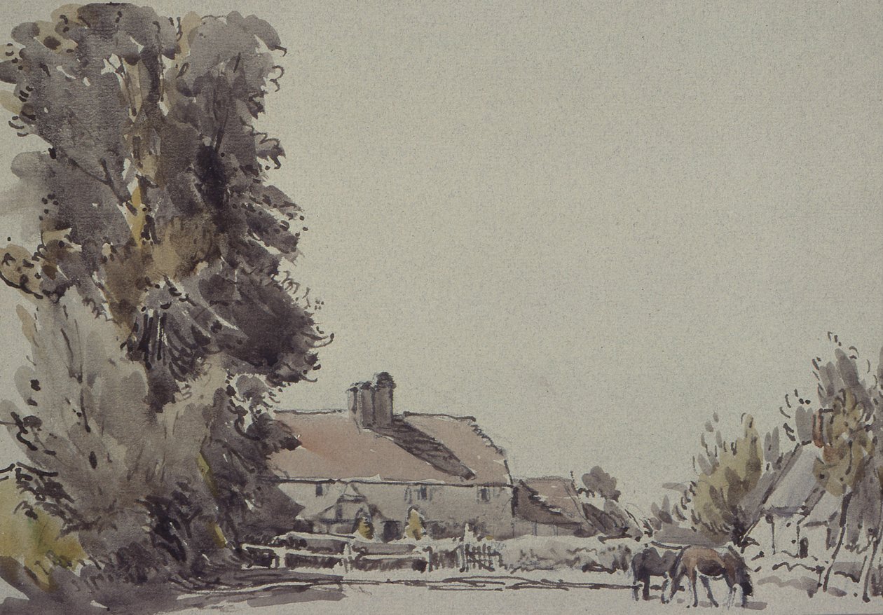 Fazenda e Árvores de Henry Herbert Bulman