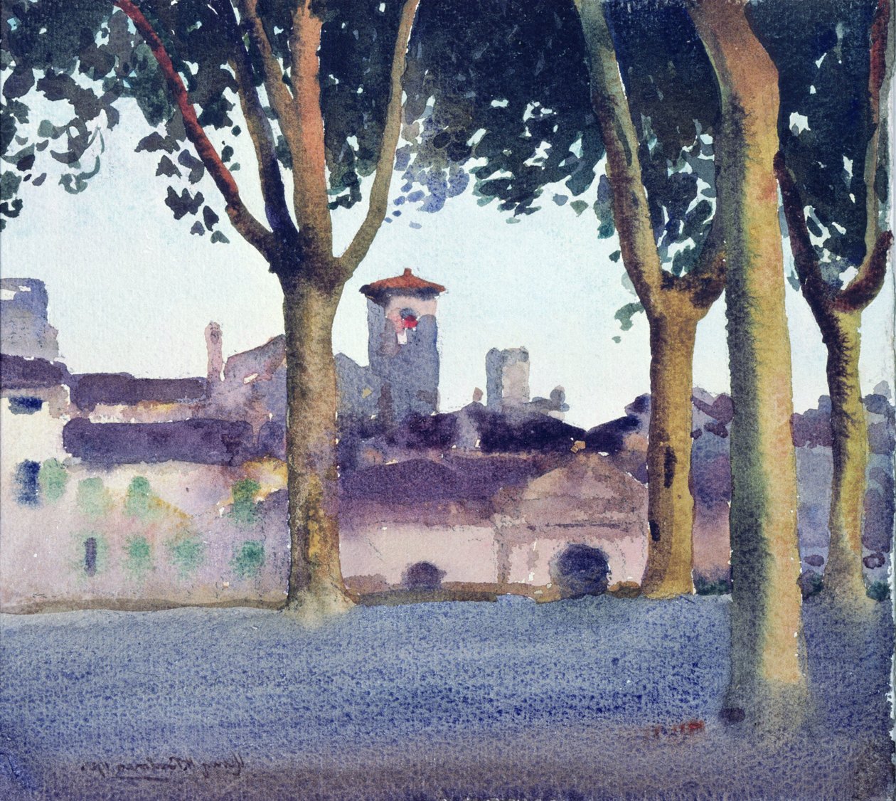 Nas paredes, Lucca de Henry Herbert Bulman