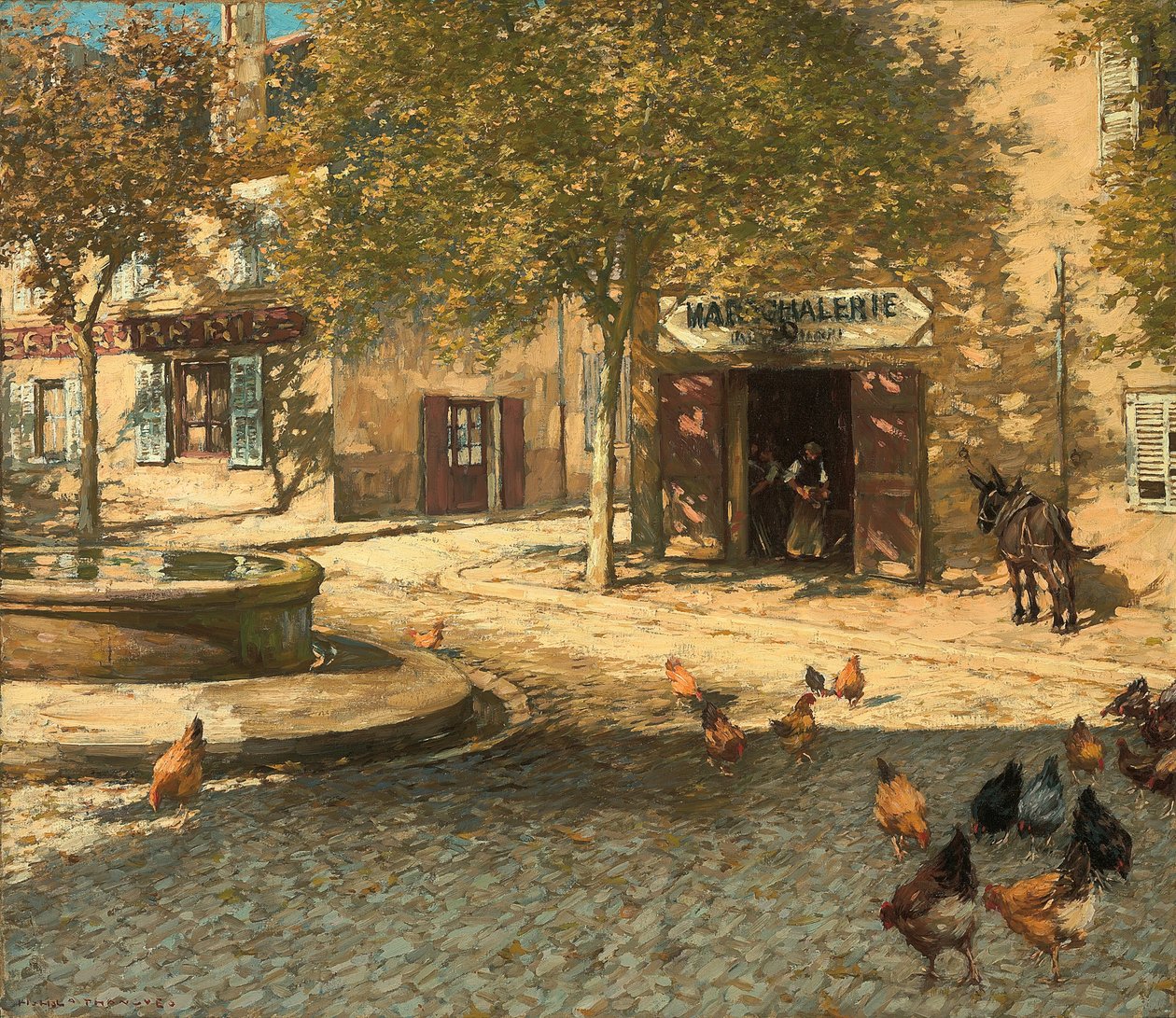 Uma forja provençal de Henry Herbert La Thangue