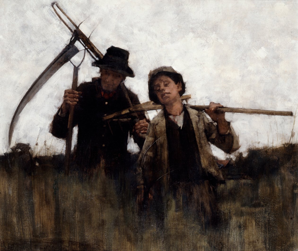 Trabalhadores agrícolas, 1875-1929 de Henry Herbert La Thangue