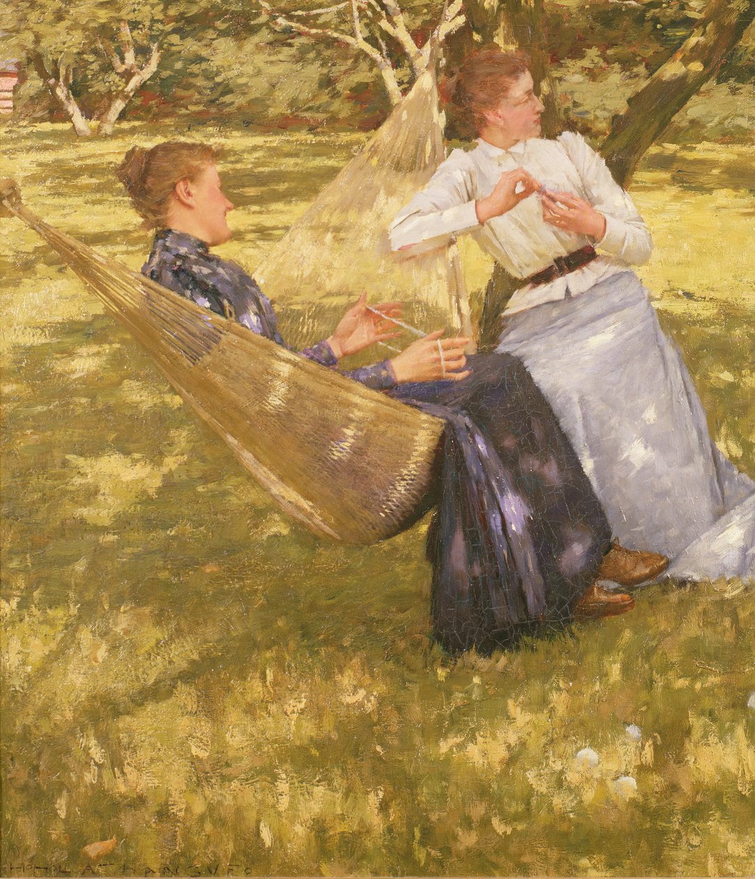 No pomar, 1893 de Henry Herbert La Thangue