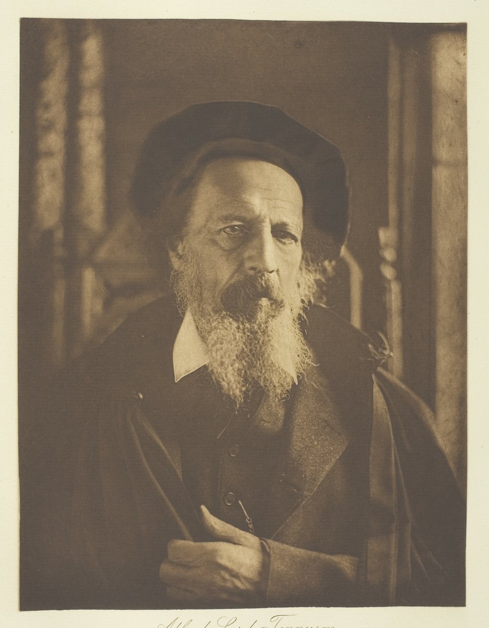 Alfred, Lorde Tennyson de Henry Herschel Hay Cameron