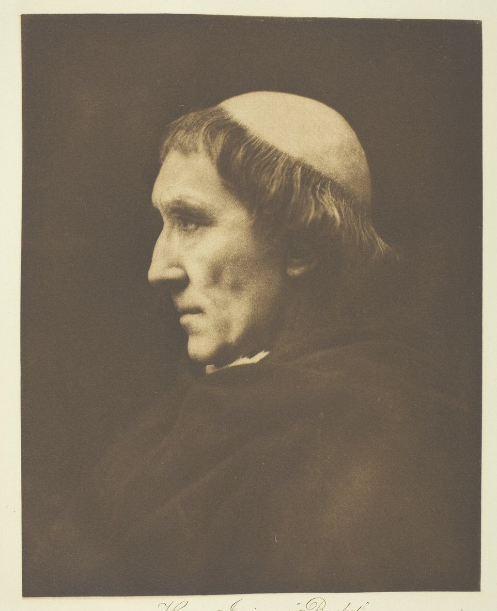Henry Irving como "Becket" de Henry Herschel Hay Cameron