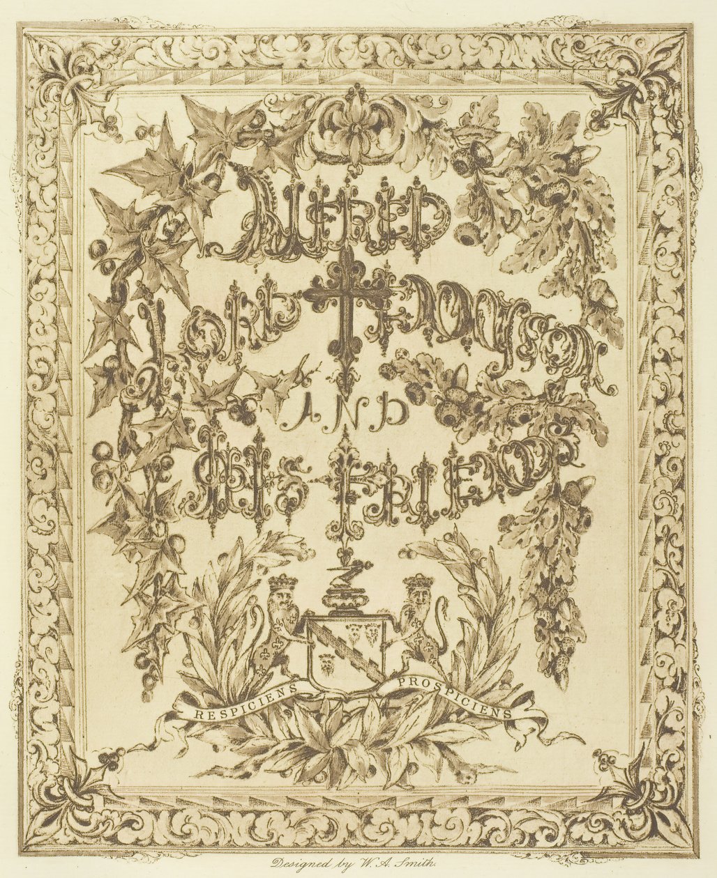 O Frontispício, c. 1893. de Henry Herschel Hay Cameron
