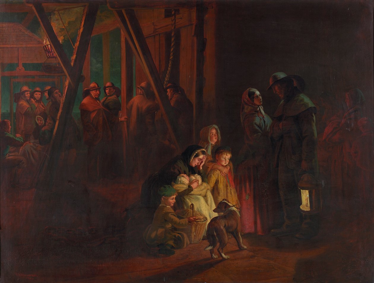 Desastre do poço de Hartley de Henry Hetherington Emmerson