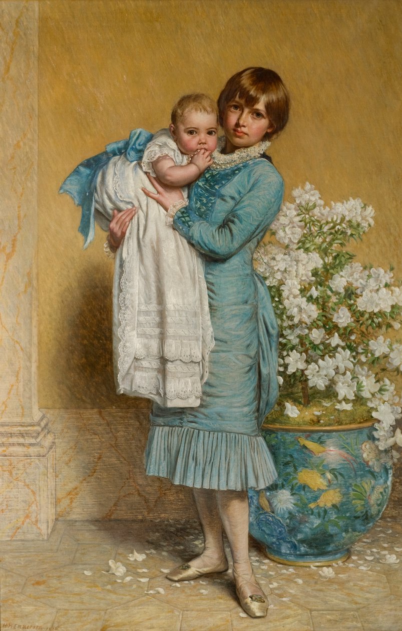 Nosso bebê, 1882 de Henry Hetherington Emmerson