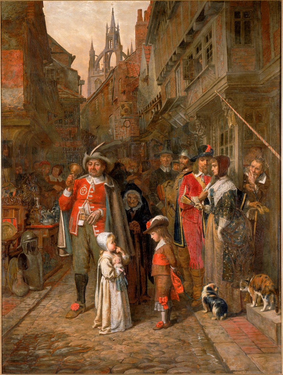 A criança perdida, c.1870 de Henry Hetherington Emmerson