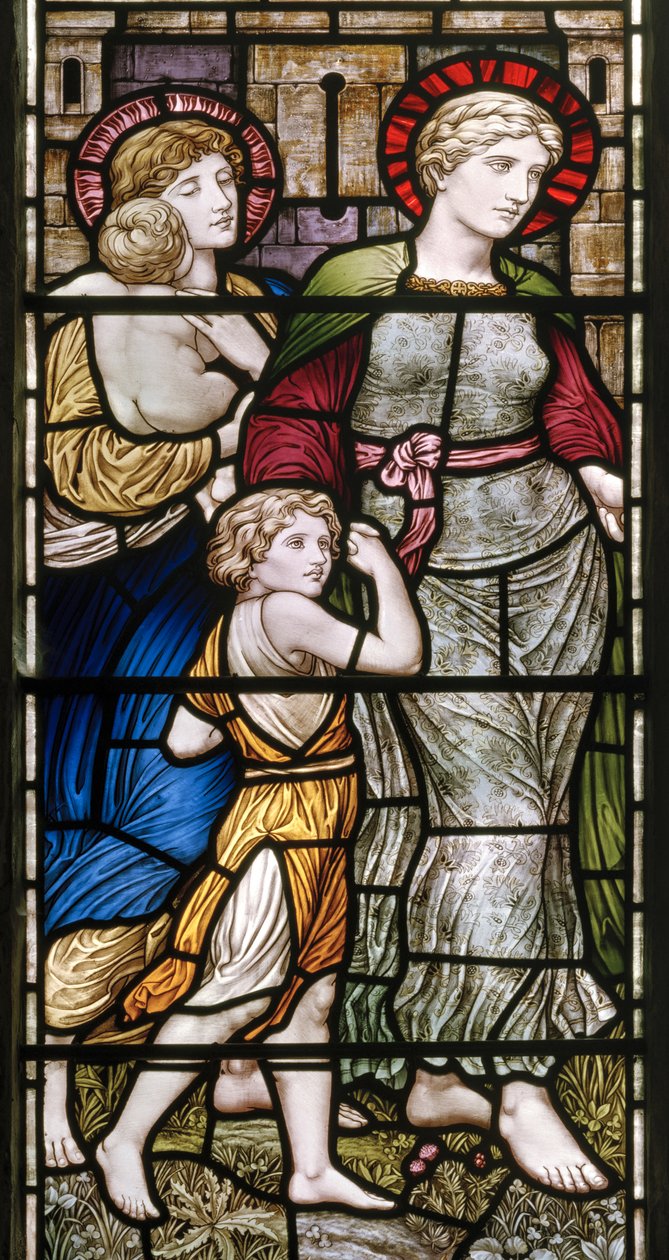 Buckland, St Mary, James Powell & Filhos, Feriado De Henry, A Capela De Barcote, Caridade, 1889 de Henry Holiday