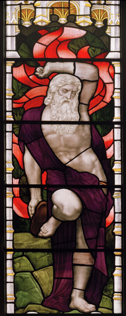 Evesham, Todos os Santos, James Powell & Sons, Feriado de Henry, Moisés, 1882 de Henry Holiday