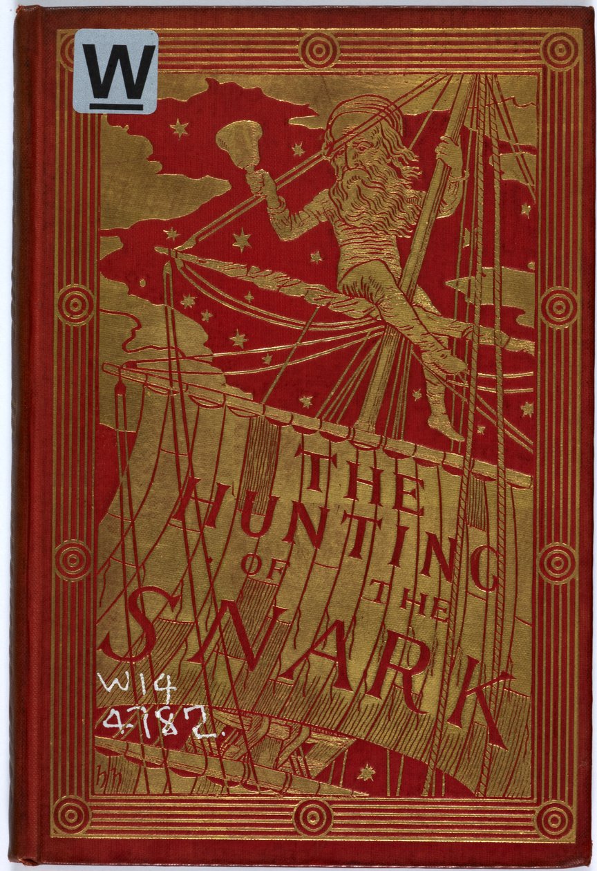 Capa de "A Caça do Snark de Henry Holiday