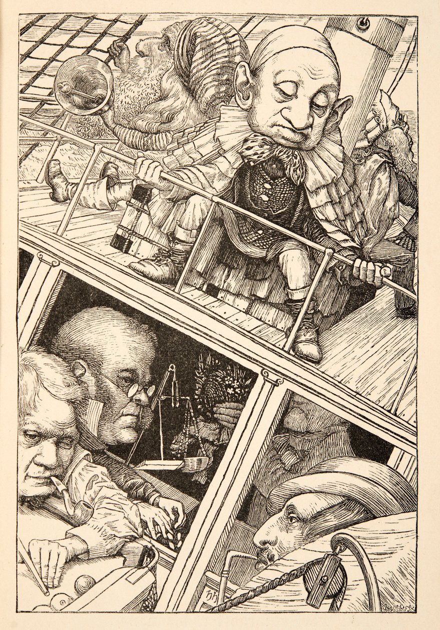 Ele tinha esquecido completamente o pub de seu nome. 1876. de Henry Holiday