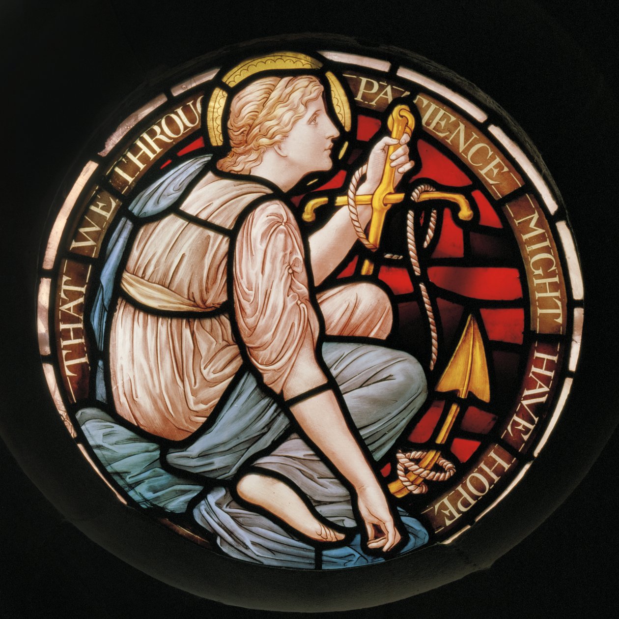 Esperança, 1888 (vitral) de Henry Holiday