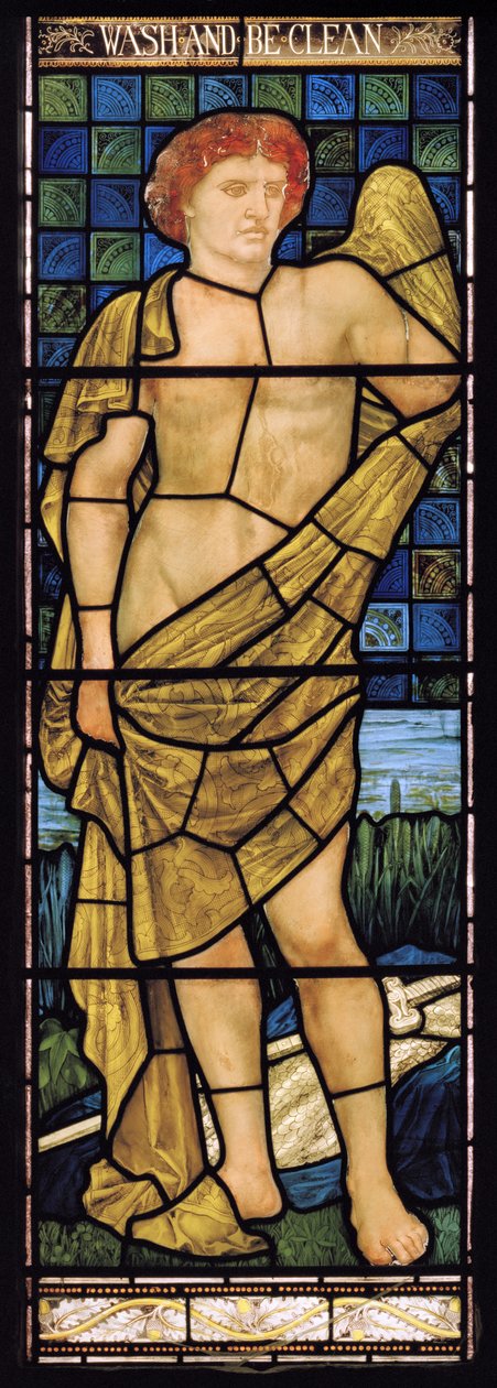 São João Batista, 1879 (vitral) de Henry Holiday