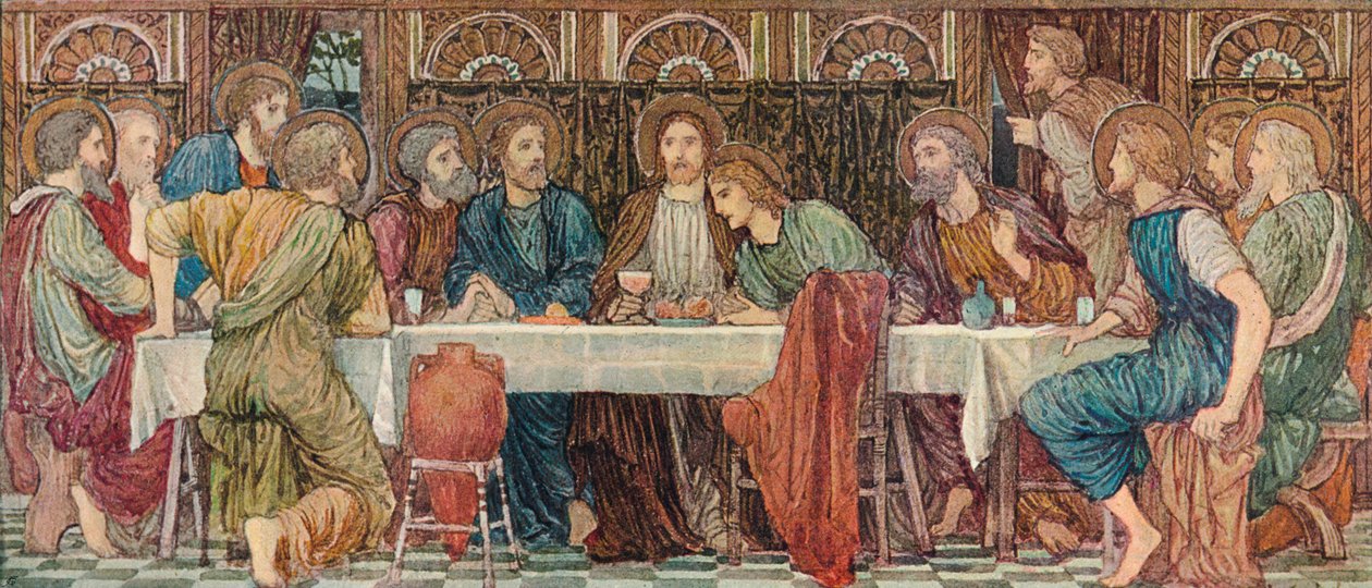 A Última Ceia, 1898 de Henry Holiday