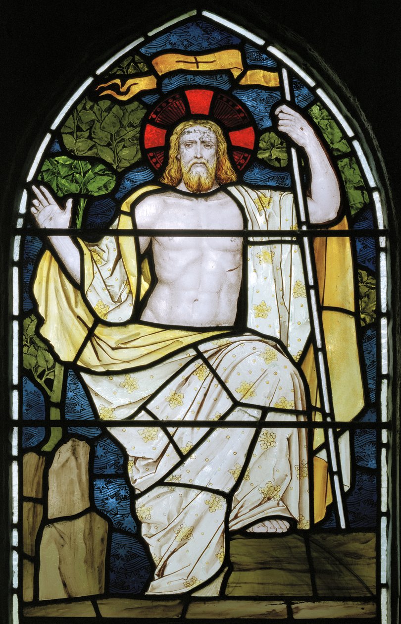 O Cristo ressuscitado, c.1875 de Henry Holiday