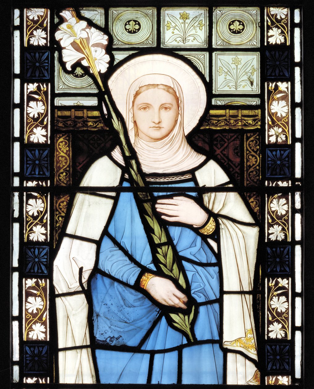 Virgem Maria, c.1872 de Henry Holiday