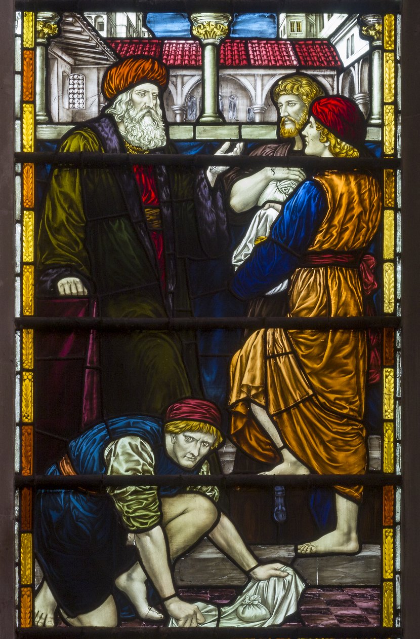 Westminster, St Margaret, James Powell e filhos, Henry Holiday, a parábola dos talentos, 1883 de Henry Holiday