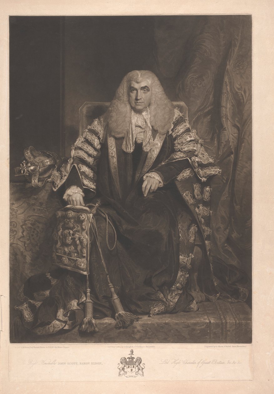 John Scott, 1º Conde de Eldon de Henry Hoppner Meyer