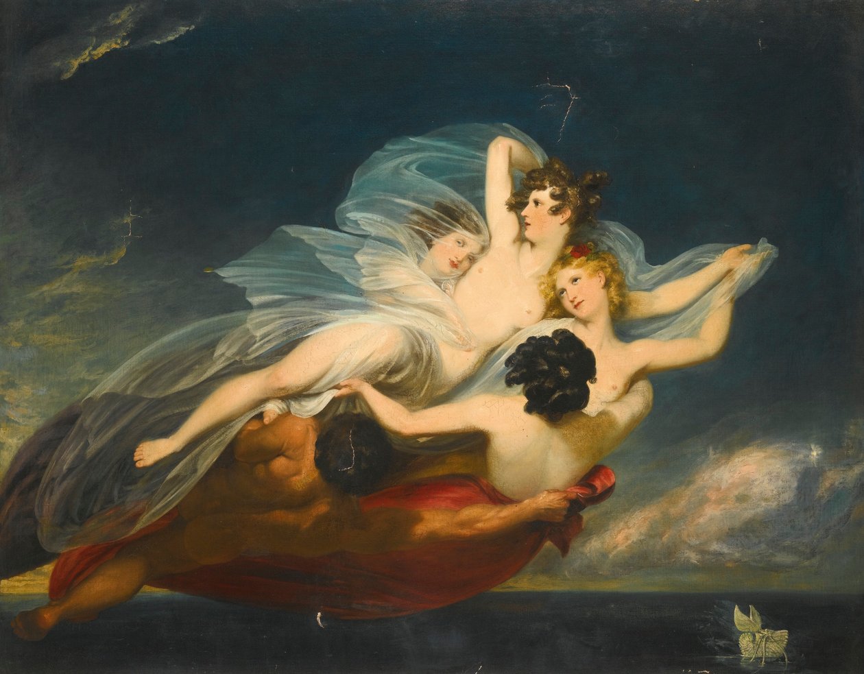 Hylas levado por ninfas de Henry Howard