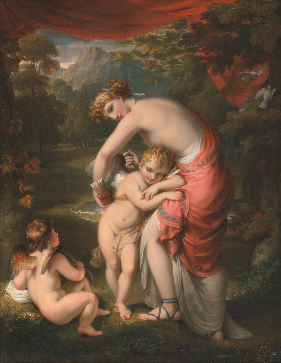 Vénus e Cupido de Henry Howard