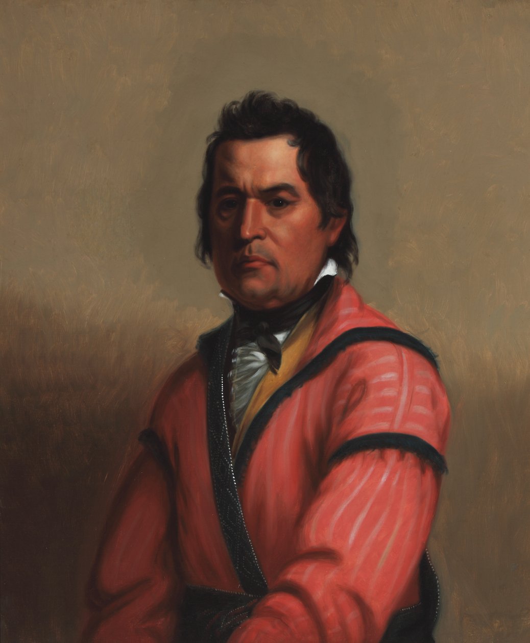 John Stidham, Eolo (Creek) 1831 (óleo sobre tela) de Henry Inman