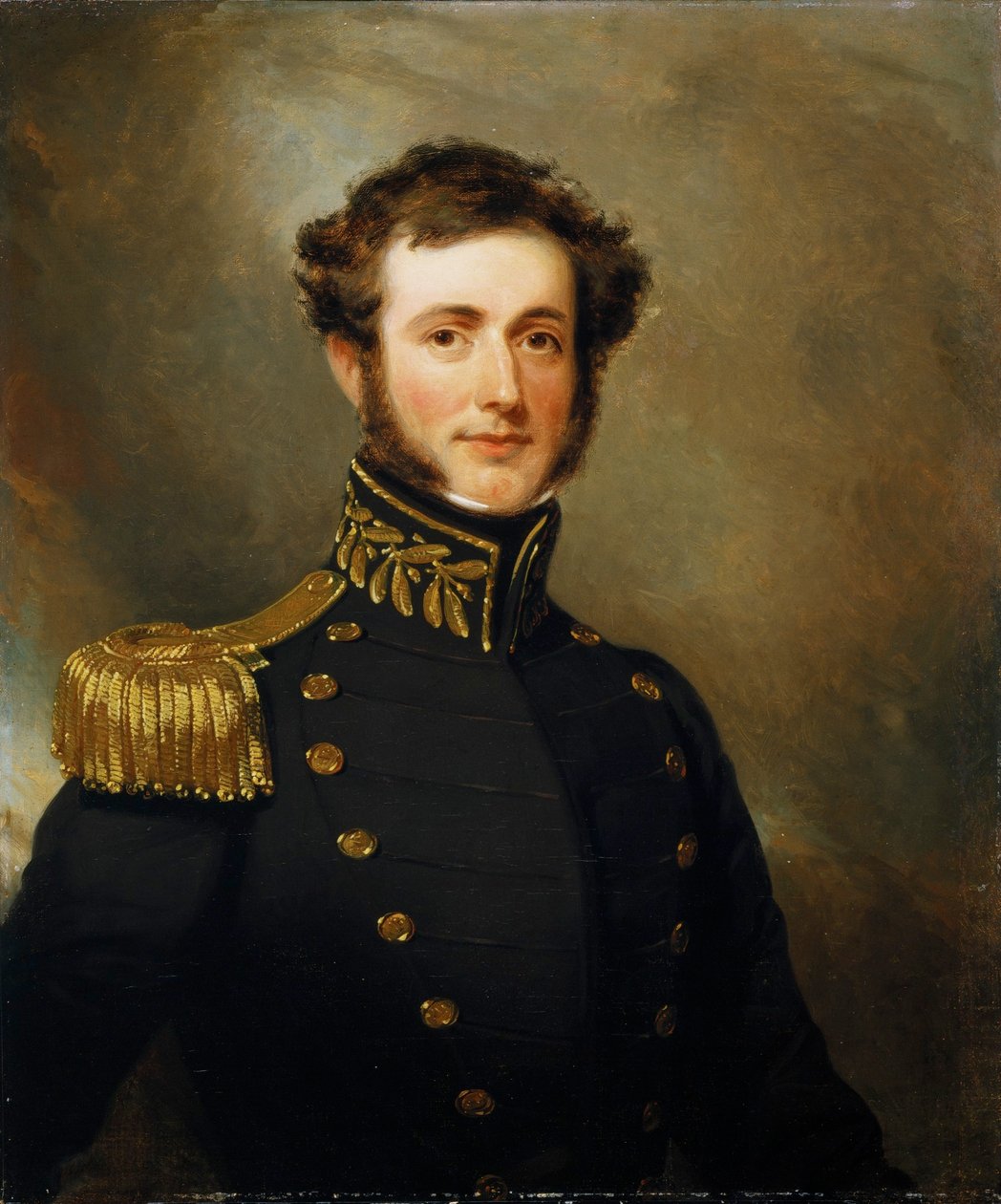 Tenente Philip Augustus Stockton de Henry Inman