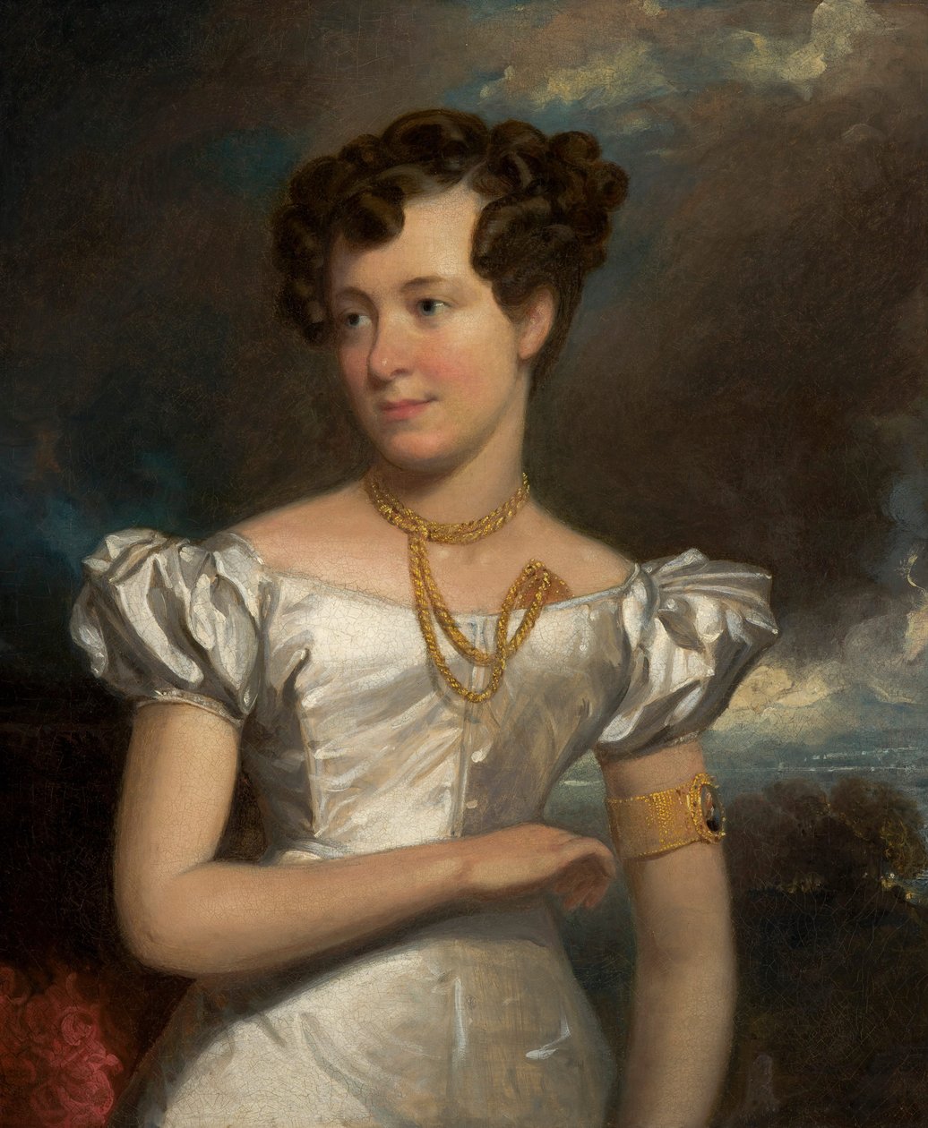 Retrato de Clara Fisher de Henry Inman