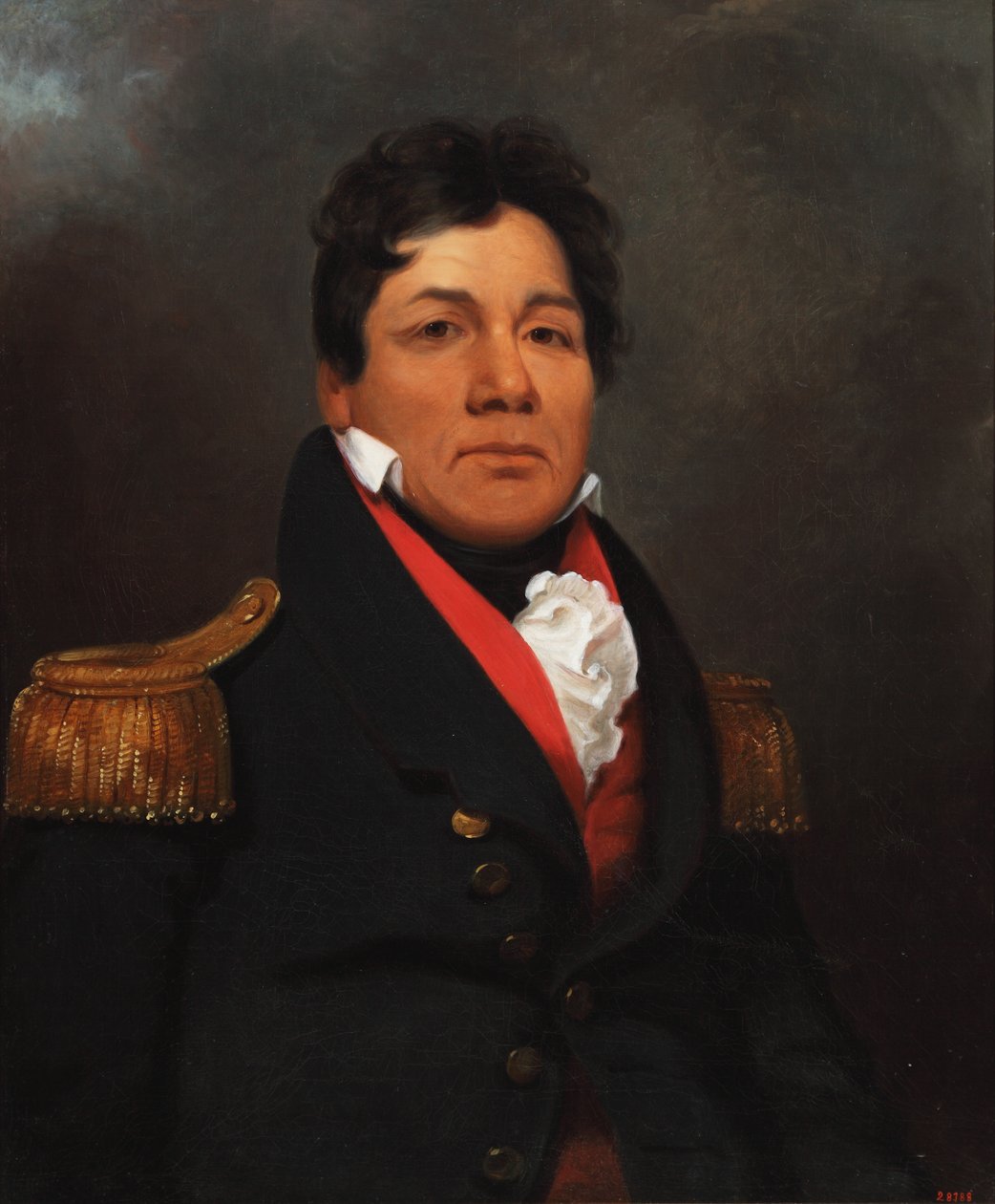 Push-Ma-Ta-Ha (Choctaw) 1831 (Óleo sobre tela) de Henry Inman