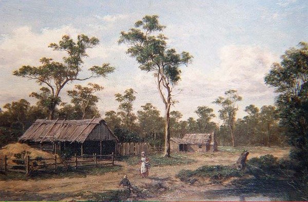 Estrada de Tchau perto de Seymour de Henry James Johnstone