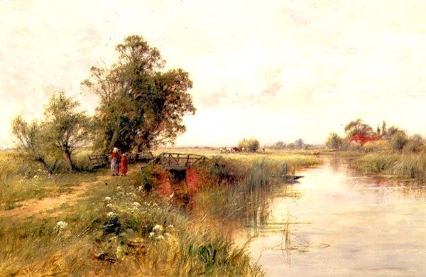 No Tamisa, perto de Wallingford de Henry John Kinnaird