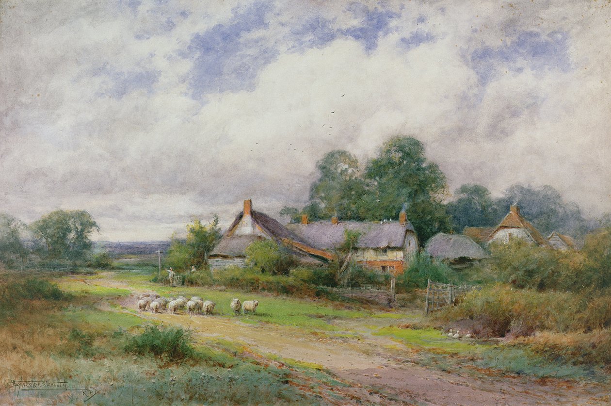 Casa do Mercado, A Bedfordshire Hamlet de Henry John Sylvester Stannard