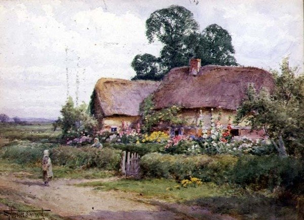 Perto de Welford em Avon de Henry John Sylvester Stannard