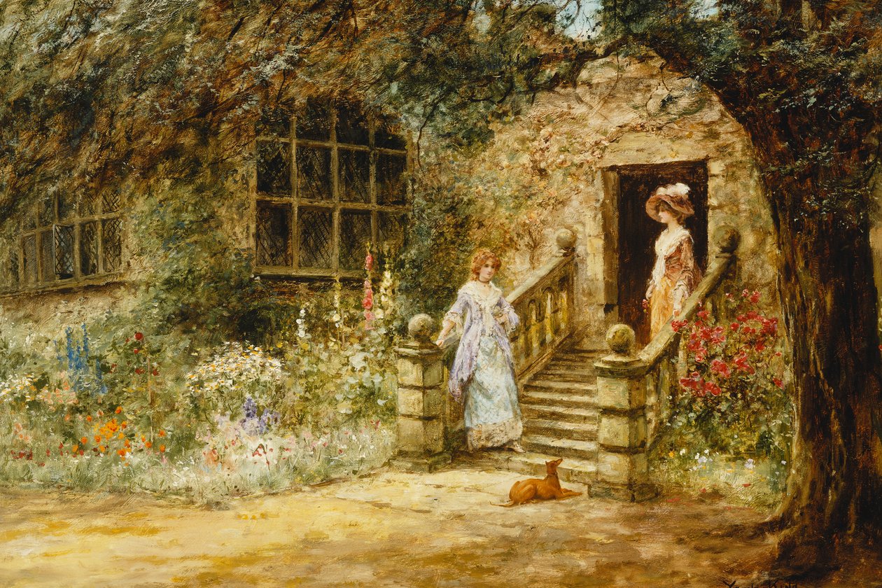 Conversa elegante, de Henry John Yeend King