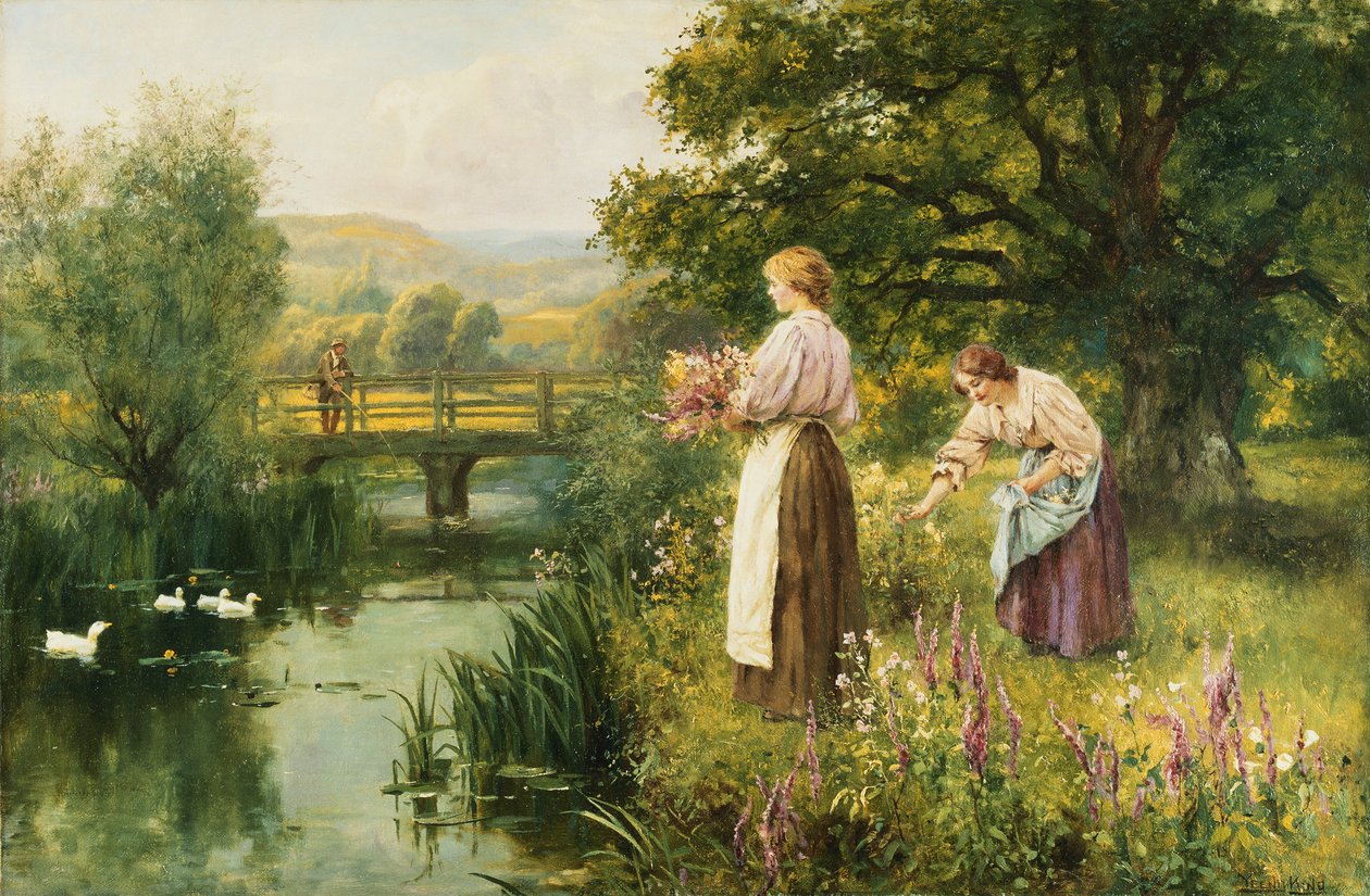 Coletar Flores da Primavera, de Henry John Yeend King