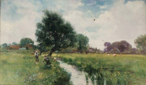 Nos prados de Henry John Yeend King