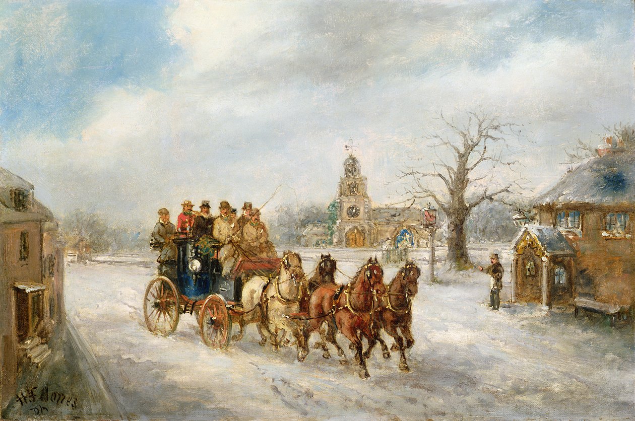 O treinador Uxbridge perto de Hillingdon de Henry Jones