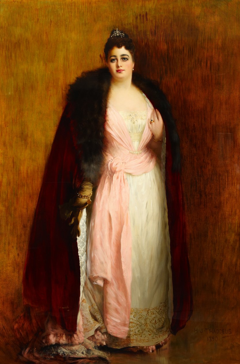 Sra. Ada Lewis-Hill (1844–1906) de Henry Jones Thaddeus