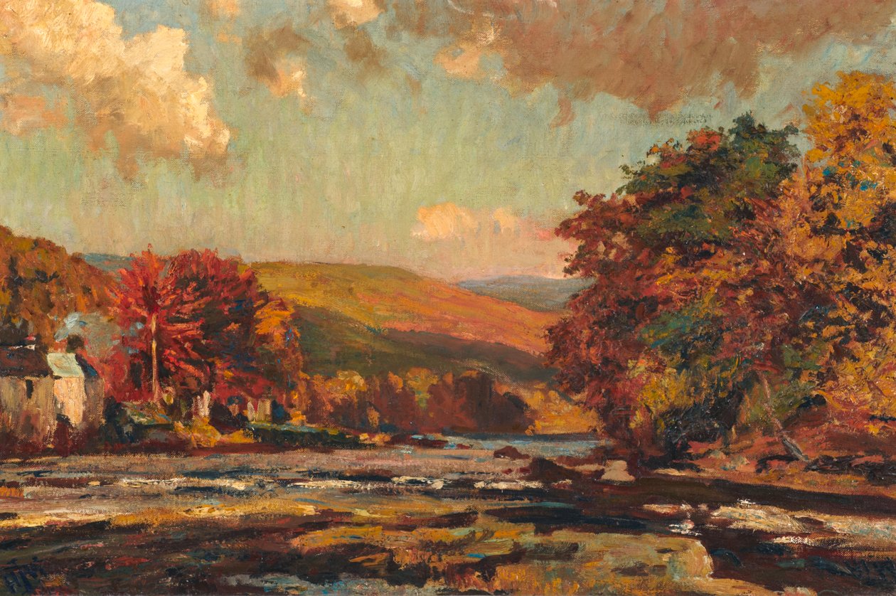 Llangollen, 1910 de Henry Joseph Wood